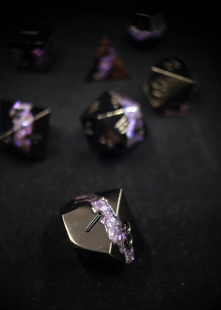 Subterranean Shift Dnd Metal Dice Set - Roll With Advantage