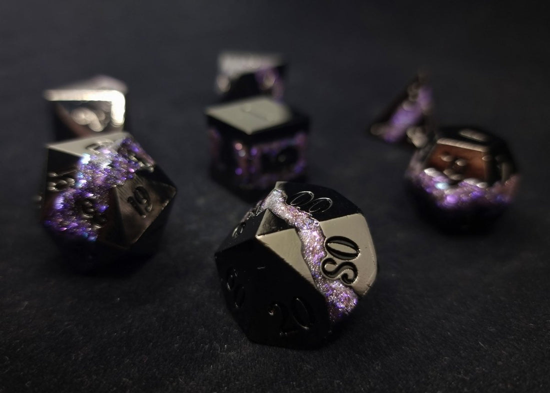 Subterranean Shift Dnd Metal Dice Set - Roll With Advantage