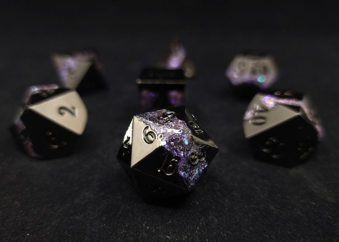 Subterranean Shift Dnd Metal Dice Set - Roll With Advantage