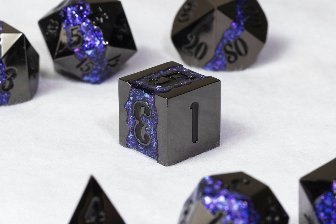 Subterranean Shift Dnd Metal Dice Set - Roll With Advantage