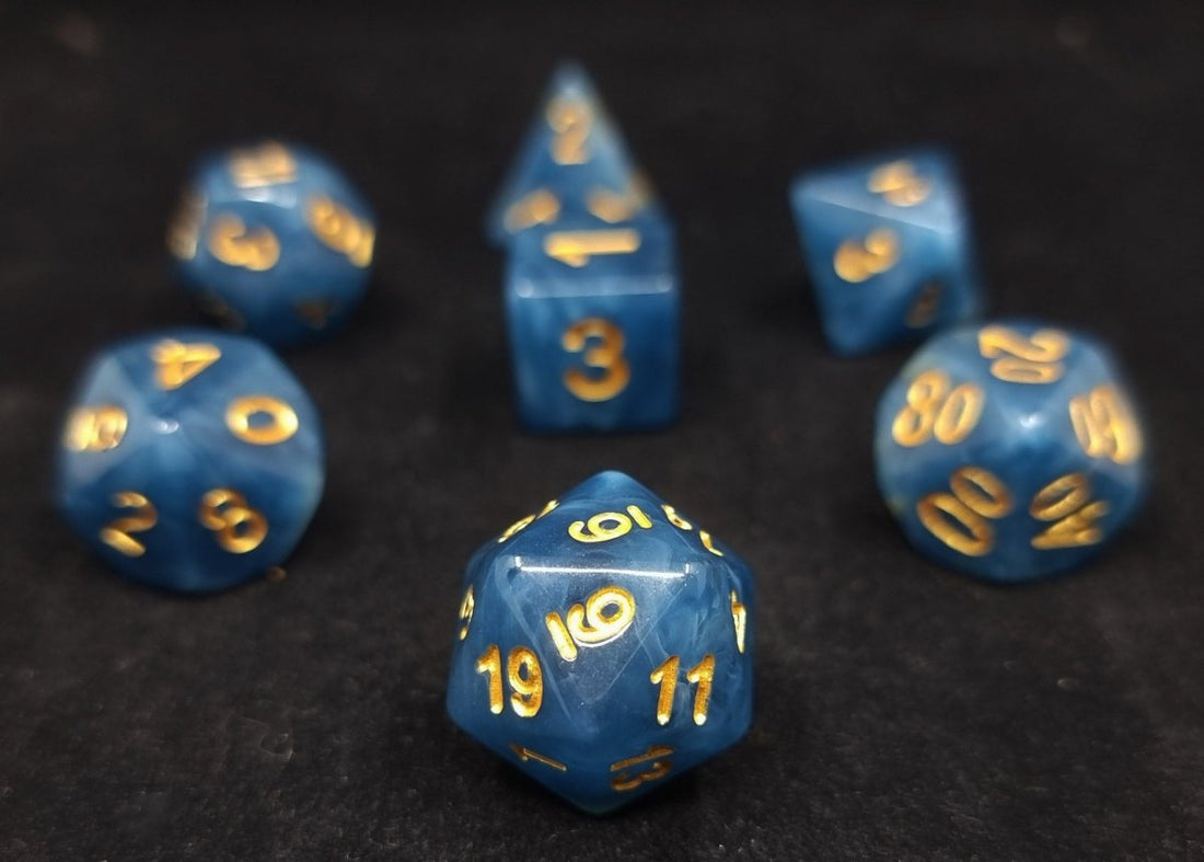 Whims of the Sea Dnd Dice Set - Roll With Advantage