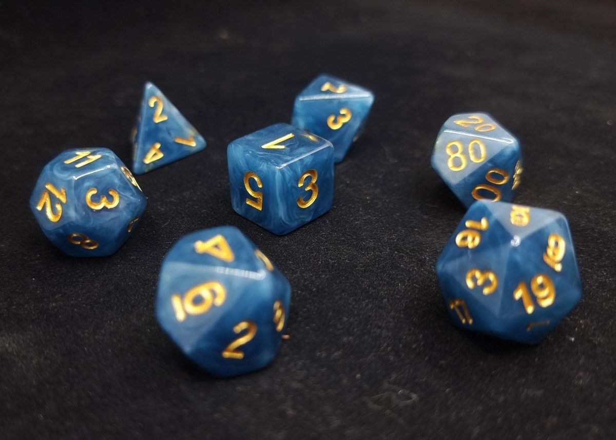 Whims of the Sea Dnd Dice Set - Roll With Advantage