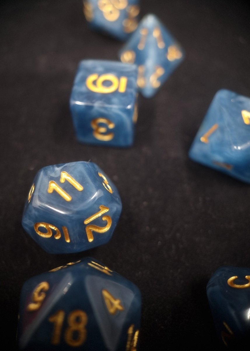 Whims of the Sea Dnd Dice Set - Roll With Advantage