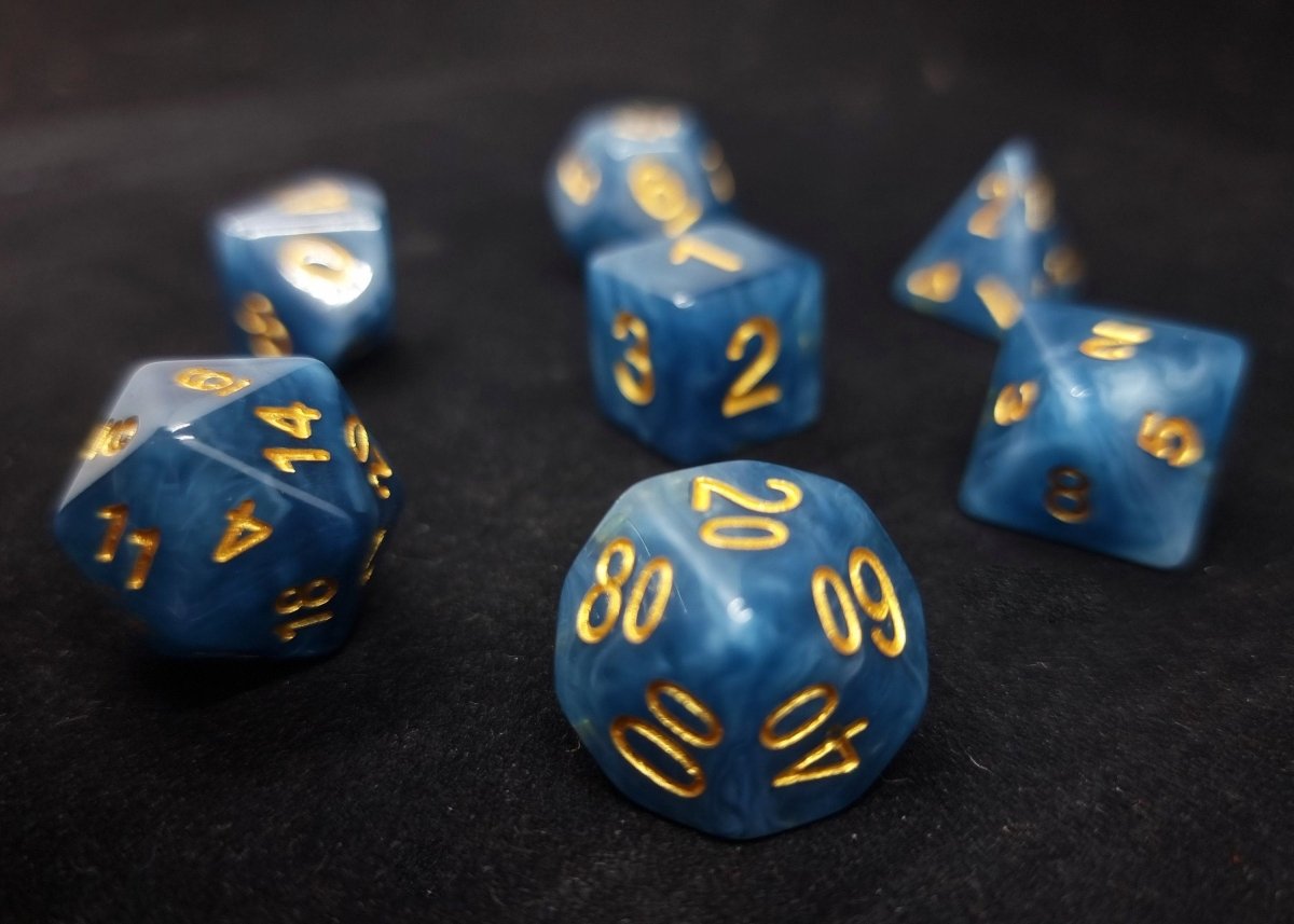 Whims of the Sea Dnd Dice Set - Roll With Advantage